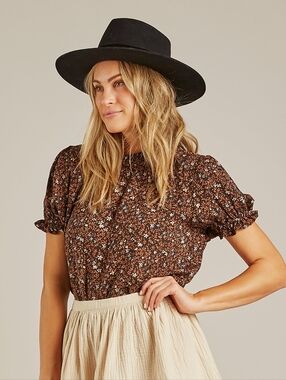 Rylee + Cru Stella Floral Blouse